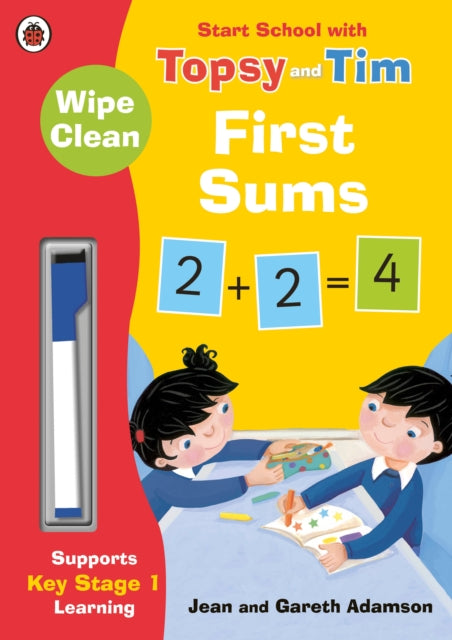 Wipe-Clean First Sums: Start School with Topsy and Tim-9780241246283