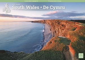 South Wales A4 Calendar 2025-9781529840537