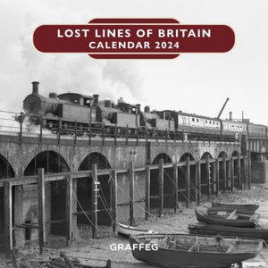 SALE Lost Lines of Britain Calendar 2024-9781802585551