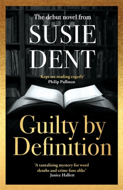 SIGNED Guilty by Definition : Discover the debut mystery novel from Countdown's Susie Dent-9781804183946