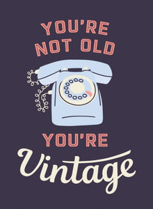 You're Not Old, You're Vintage : Joyful Quotes for the Young At Heart-9781837993567