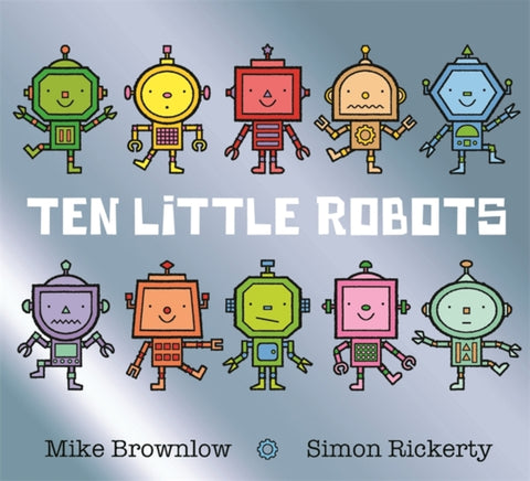 Ten Little Robots-9781408338247