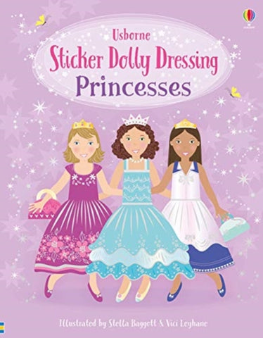 Sticker Dolly Dressing Princesses-9781474973380