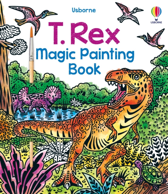 T. Rex Magic Painting Book-9781803701233