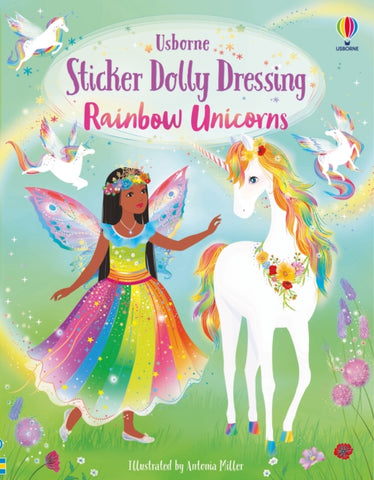 Sticker Dolly Dressing Rainbow Unicorns-9781803707747