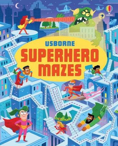 Superhero Mazes-9781803709321