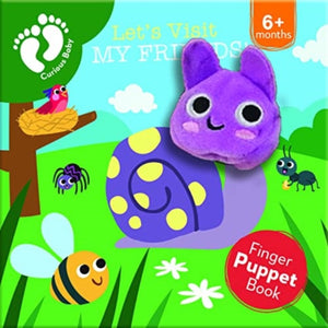 CURIOUS BABY FINGER PUPPET: LET'S VISIT MY FRIENDS-9788742554456